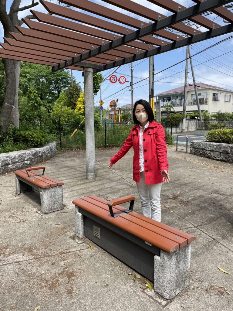かまどベンチ@富士見公園 5.1 | あべみさ